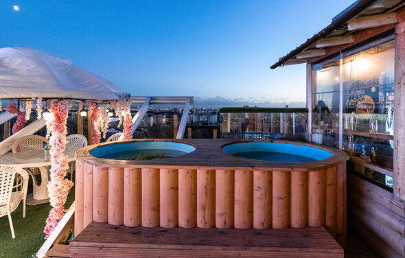 Пространство с сауной на крыше "На высоте" 