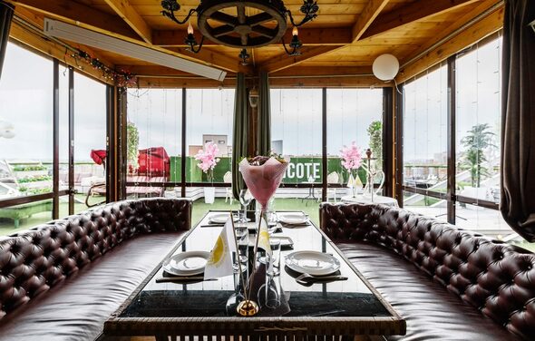 Пространство с сауной на крыше "На высоте" 