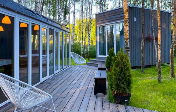 Загородный домик для мероприятий