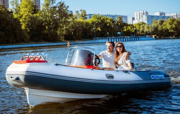 Четырёхместный РИБ катер