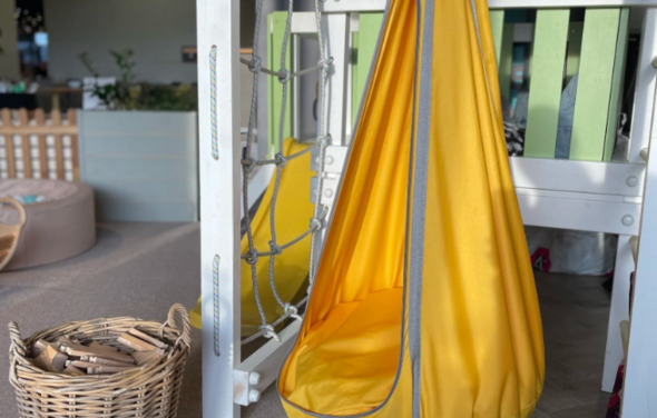 Уютная игровая станция для детских праздников