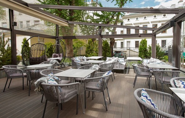 Regul. Панорамная веранда для мероприятий