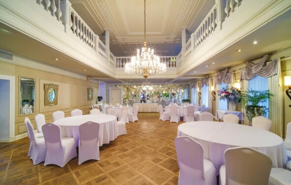 Гусятникоff. Банкетный зал в стиле усадьбы 18 века