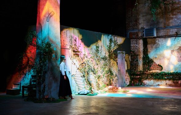 Антуражная площадка в стиле «Таинственный сад» 