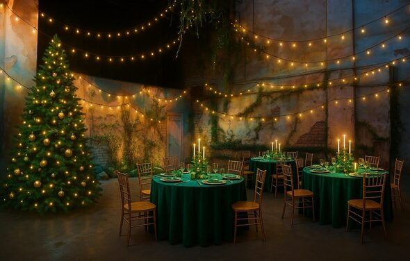 Антуражная площадка в стиле «Таинственный сад» 