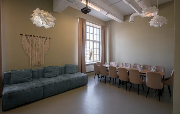 Бохо. Лофт в тёплых тонах