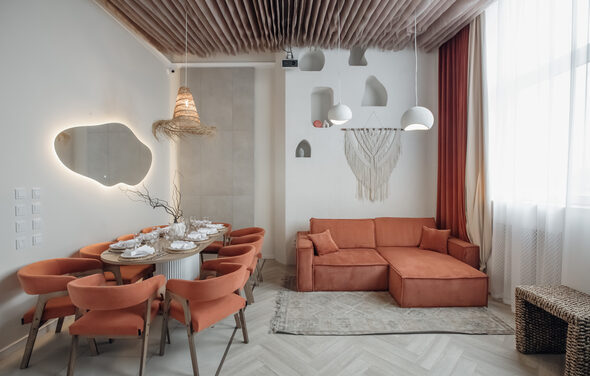 Бохо 2. Стильный и светлый лофт-зал