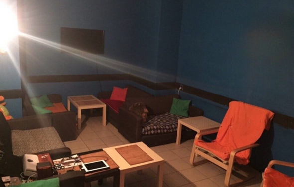 Мини-лофт с диванчиками