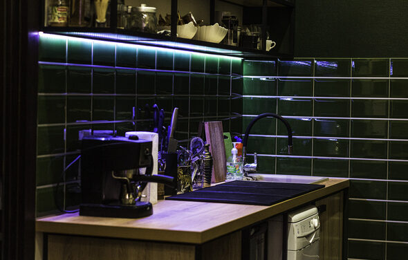 Лофт для вечеринок с коктейльным баром 