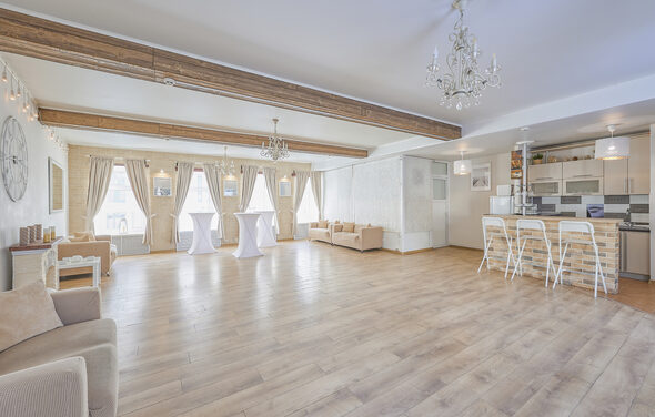Well equipped loft for the party 