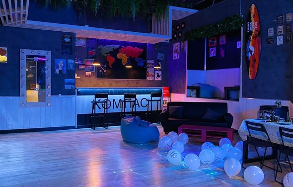 Уютный лофт в строгих тонах