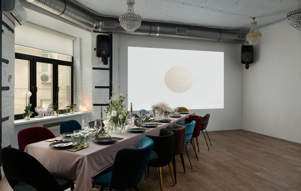 Пространство для мероприятий с кухней