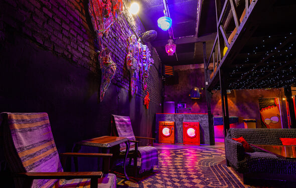 Лофт с верандой и мангалом