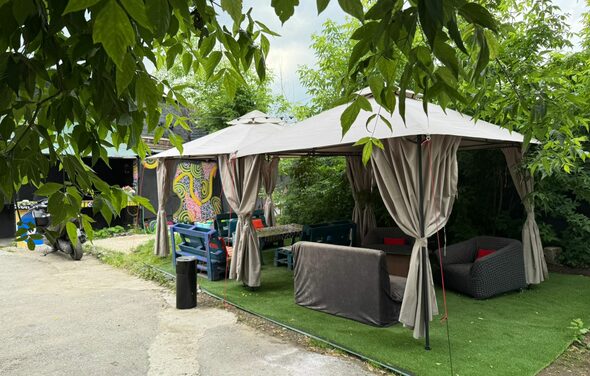 Лофт с верандой и мангалом