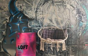Graffiti Яркий и стильный лофт