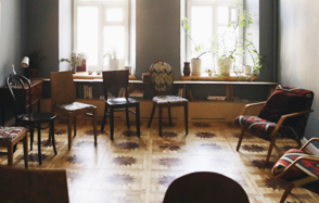  Двухэтажный особняк с уютный интерьером