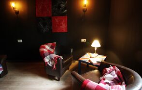 Темный лофт для творческих людей