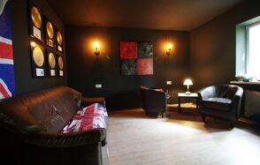 Темный лофт для творческих людей