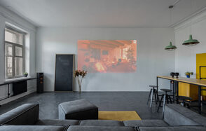 Авторский лофт с видом на реку