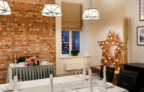 Современный светлый лофт  