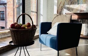 Poire Двухэтажный арт-лофт с панорамными окнами 