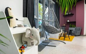 Лофт Ключи. Уютный лофт с яркими акцентами