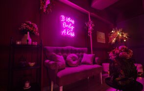 Лофт в лавандовом цвете 