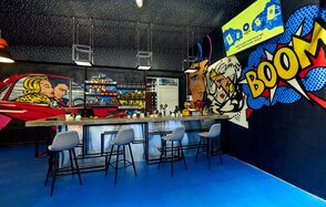 Стилизованная лофт-площадка