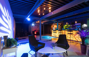 Стилизованный двухэтажный лофт