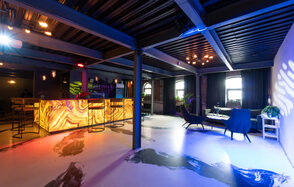 Стилизованный двухэтажный лофт