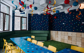 Benua Campus. Яркая комната для творческих мероприятий