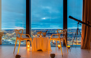 63 этаж Москва Сити Апартаменты с панорамным видом