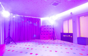 Пространство в пастельных тонах 