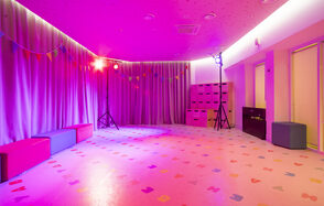 Пространство в пастельных тонах 