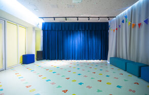 Пространство в пастельных тонах 