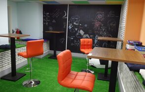 Лофт с пуфами на Спортивной