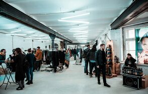 Бертгольд центр. Просторный лофт