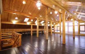 Двухэтажный деревянный лофт