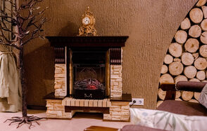 Лофт-пространство с камином 