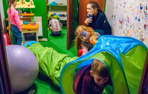 Пространство с детской зоной