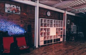 Уютный лофт с внутренним двориком