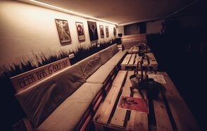 Avrora Bar. Деревянный лофт