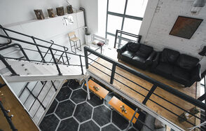 Лофт Аил Лофт с летней верандой и фонтаном