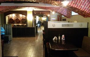 Зал кафе под закрытие