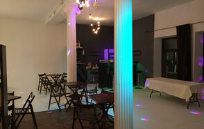 Лофт Фарфор. Стильный лофт с колоннами 