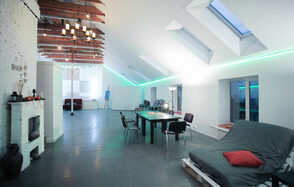 Лофт Самотёка Лофт-трансформер на мансарде 