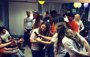 Пространство с кинотеатром и игровой зоной