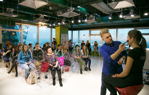 Лофт на 43 этаже с панорамным видом