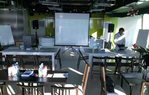 Лофт на 43 этаже с панорамным видом