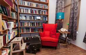 Пространство анти-кафе на Василеостровской